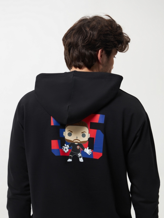 Худи с карманом Вратарь