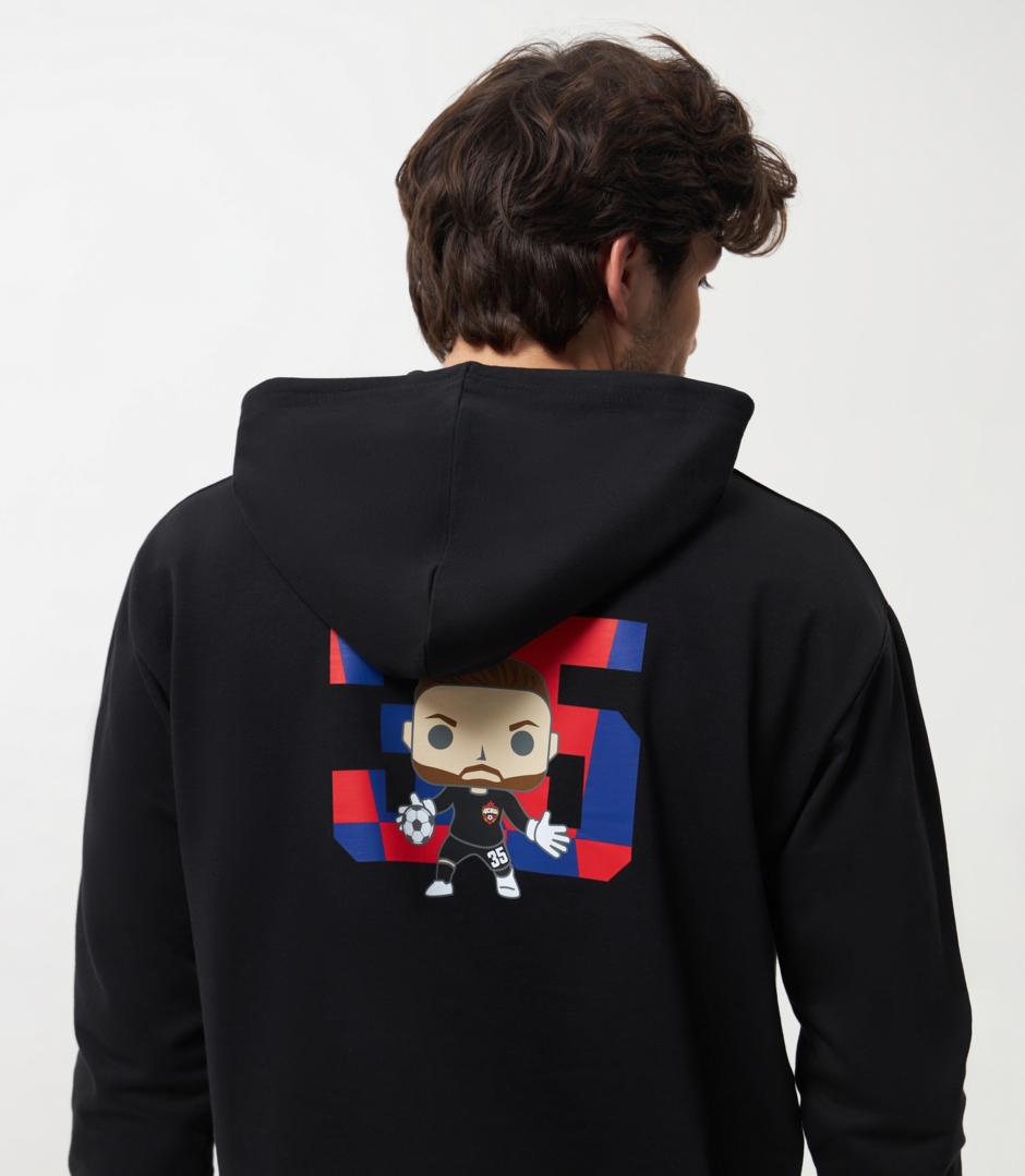 Худи с карманом Вратарь