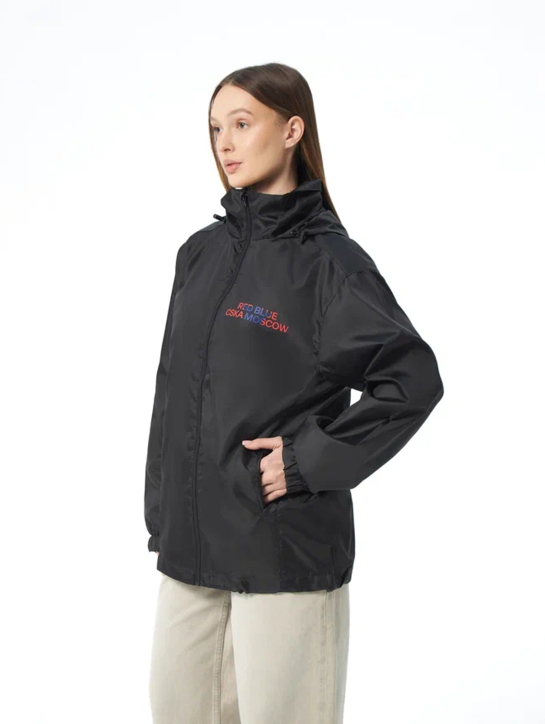 Ветровка унисекс КРАСНО-СИНИЙ