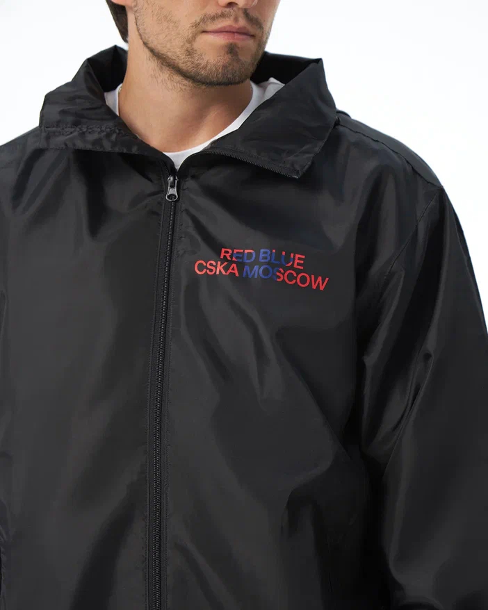 Ветровка унисекс КРАСНО-СИНИЙ