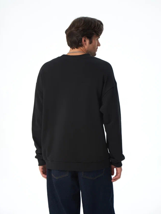 Свитшот унисекс КРАСНО-СИНИЙ