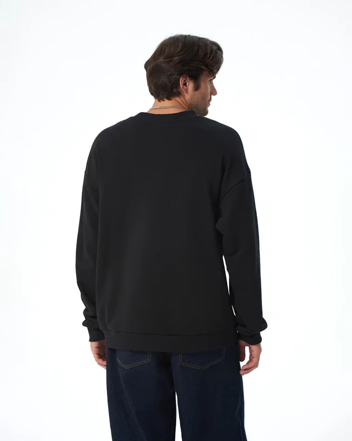 Свитшот унисекс КРАСНО-СИНИЙ