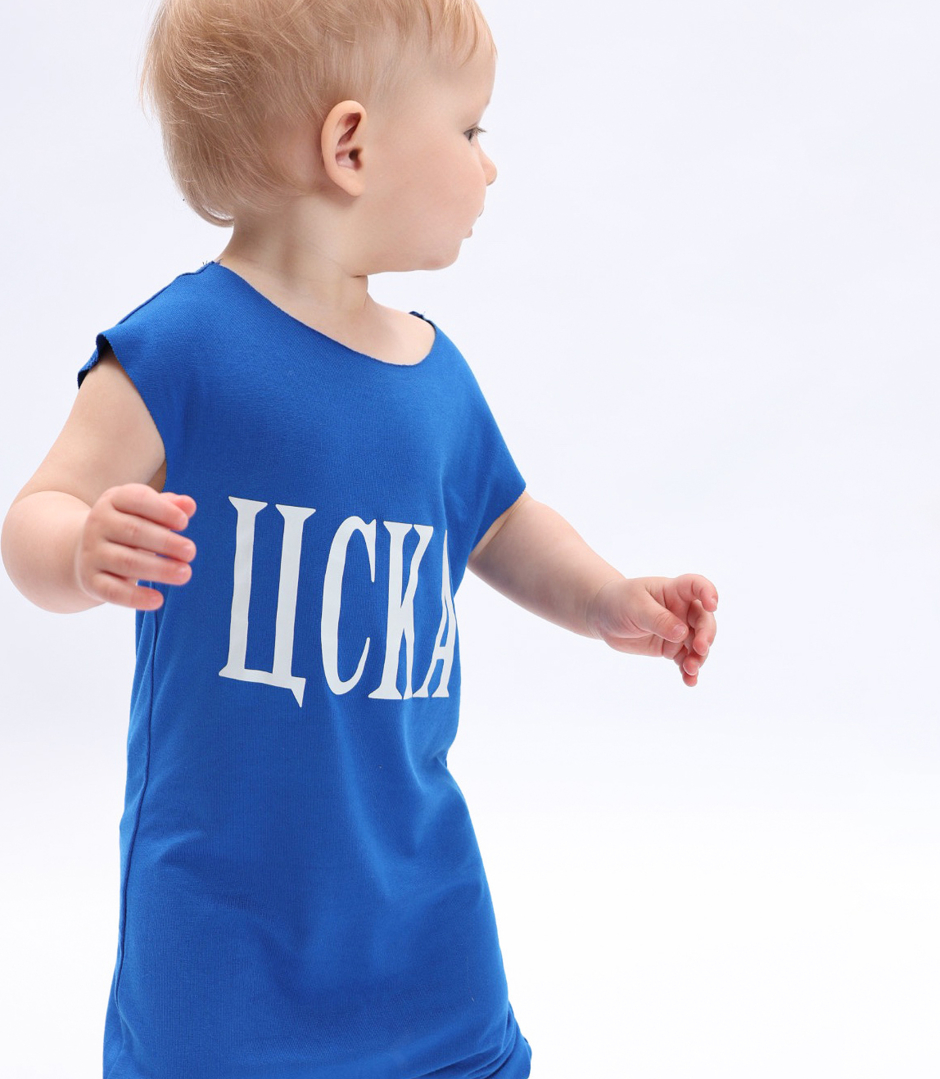 Летний комбинезон детский ДНК ЦСКА