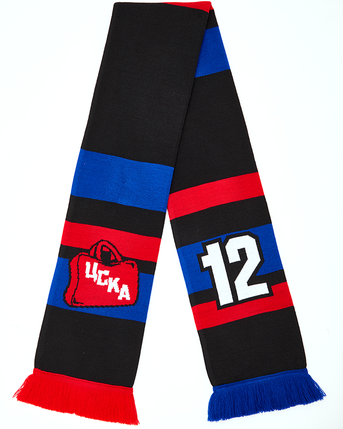 Шарф № 12, черный