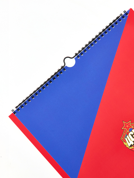 Календарь перекидной, ПФК ЦСКА 2026