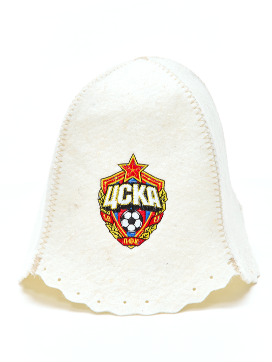 Набор банный Герб ЦСКА, белый