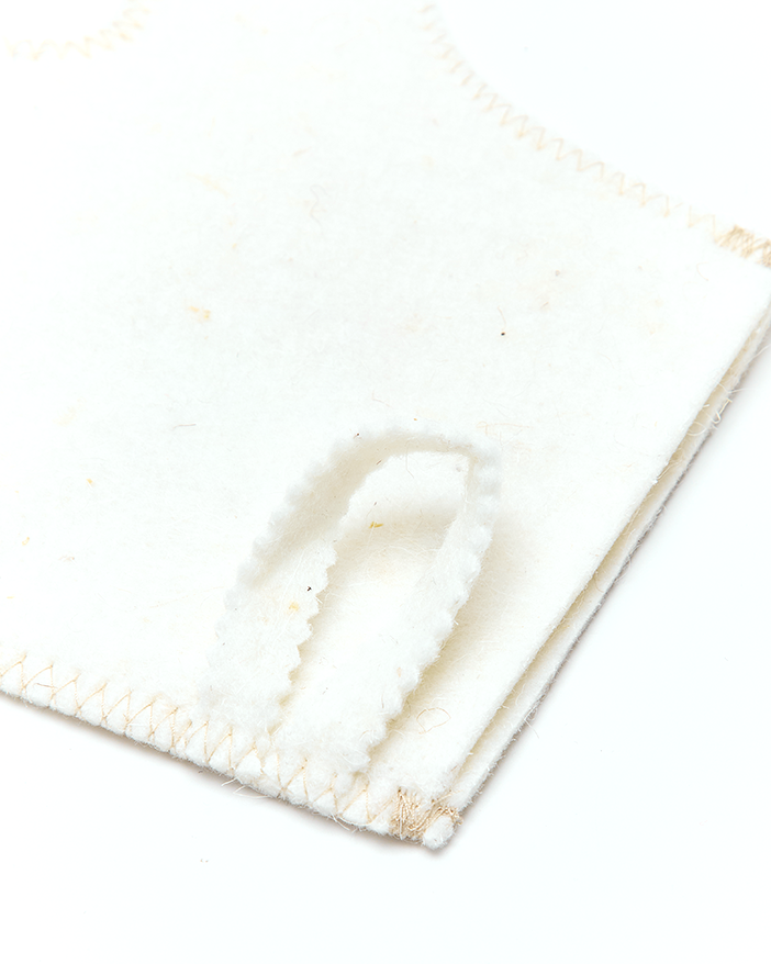 Набор банный Герб ЦСКА, белый