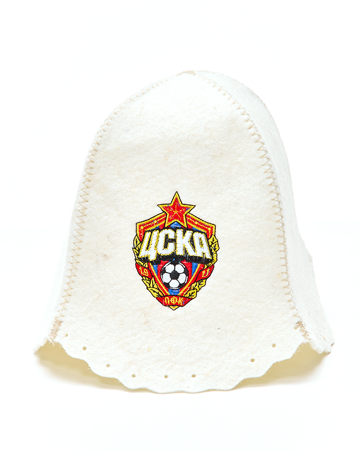 Набор банный Герб ЦСКА, белый