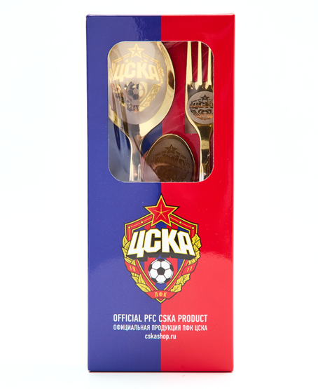 Набор столовых приборов Эмблема ЦСКА