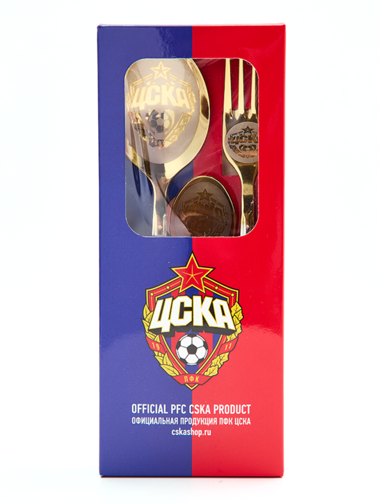 Набор столовых приборов Эмблема ЦСКА
