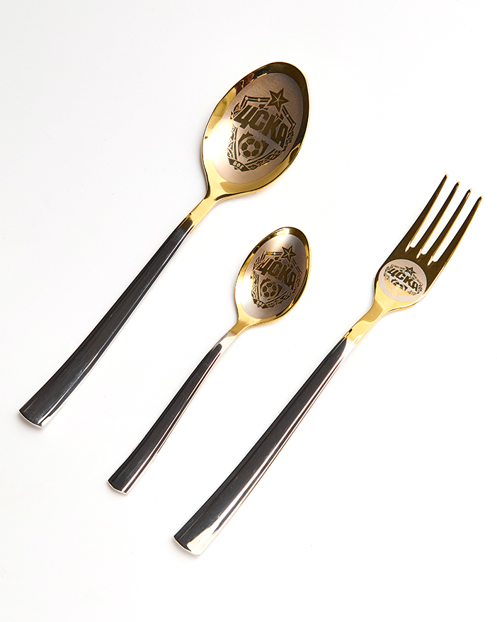 Набор столовых приборов Эмблема ЦСКА