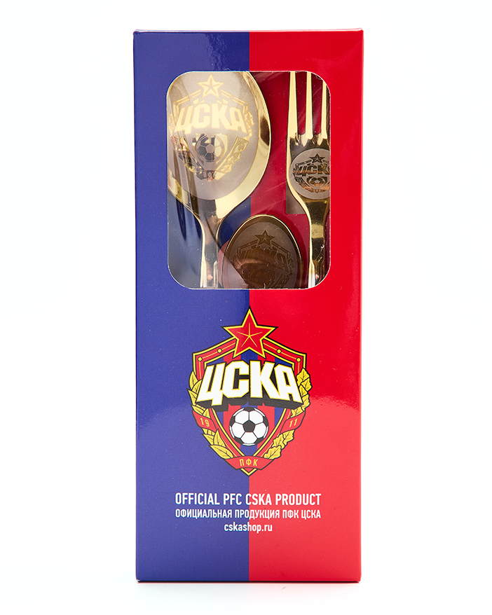 Набор столовых приборов Эмблема ЦСКА