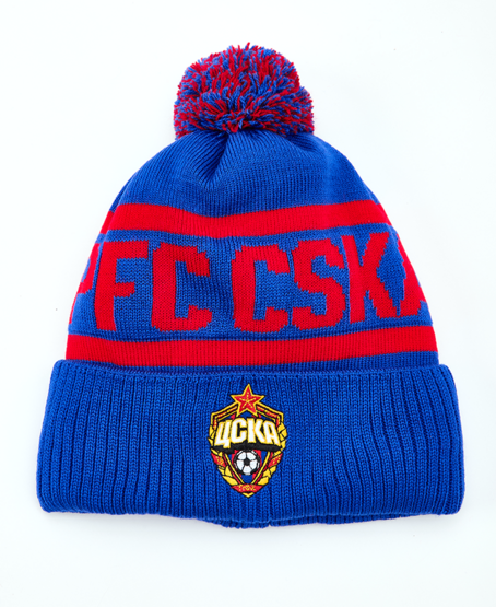 Шапка вязаная, PFC CSKA