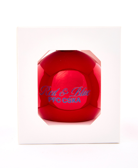 Ёлочный шар стандарт RED BLUE