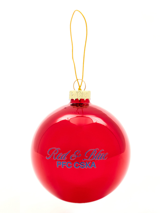 Ёлочный шар стандарт RED BLUE