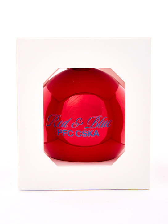 Ёлочный шар стандарт RED BLUE