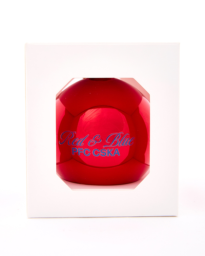 Ёлочный шар стандарт RED BLUE