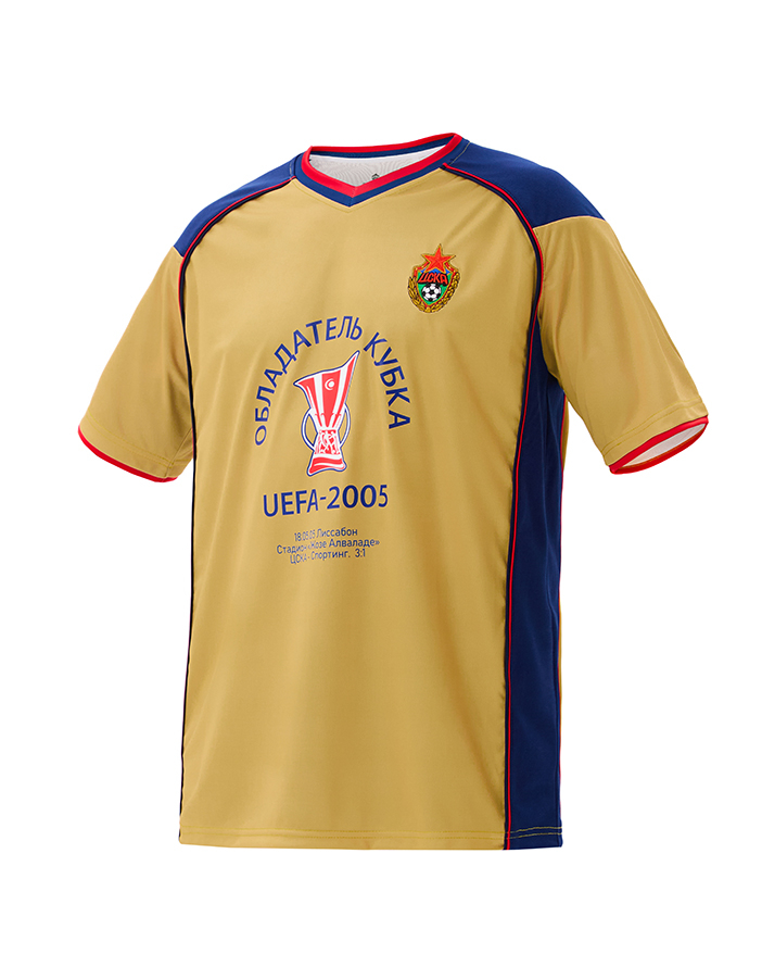 Футболка сувенирная, ЦСКА Кубок УЕФА