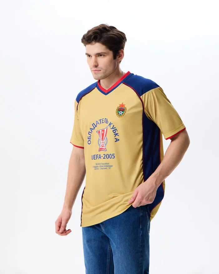 Футболка сувенирная, ЦСКА Кубок УЕФА
