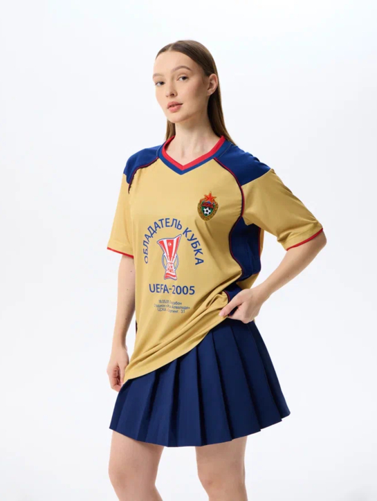Футболка сувенирная, ЦСКА Кубок УЕФА