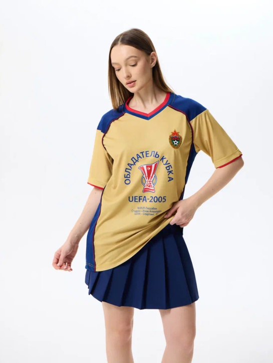 Футболка сувенирная, ЦСКА Кубок УЕФА