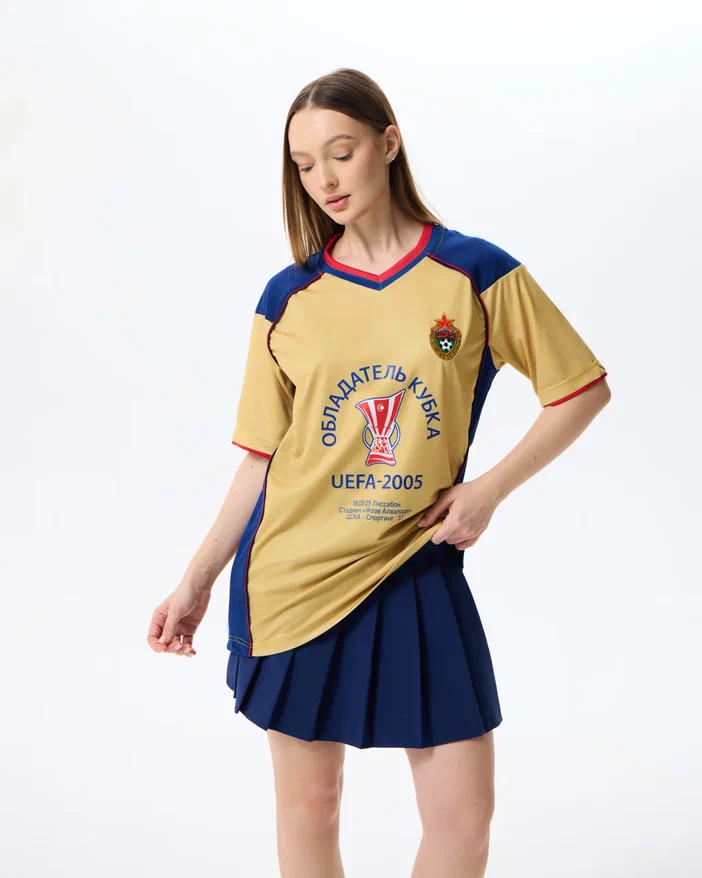 Футболка сувенирная, ЦСКА Кубок УЕФА