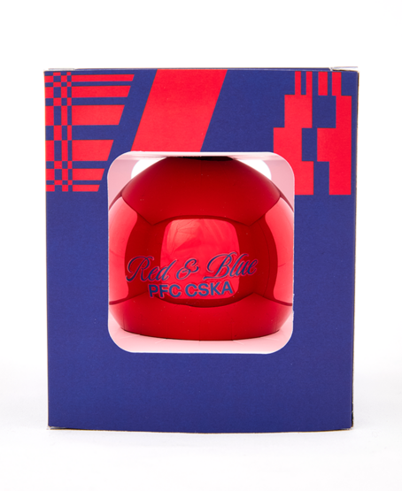 Ёлочный шар RED BLUE