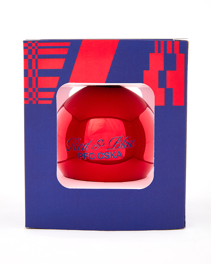 Ёлочный шар RED BLUE