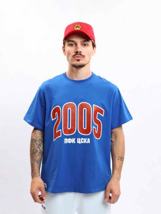 Футболка унисекс DNK ЦСКА 2005