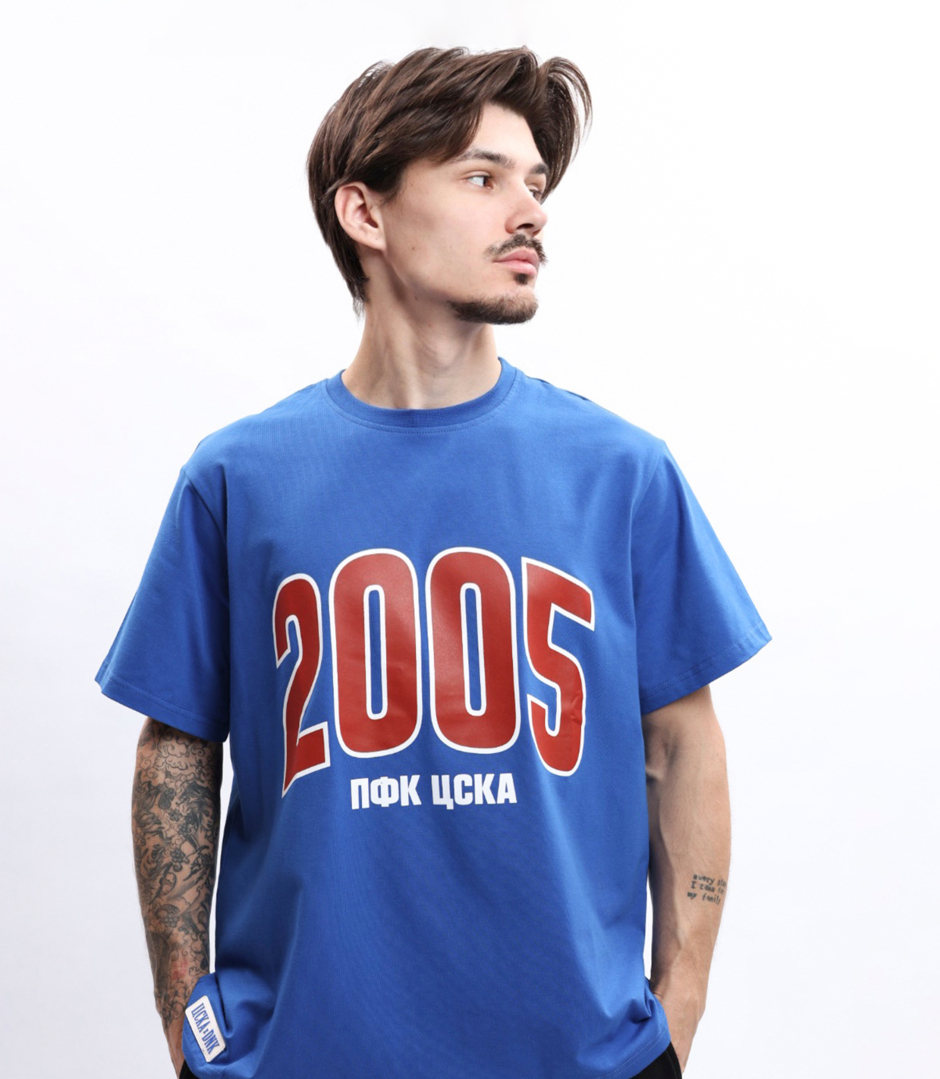 Футболка унисекс DNK ЦСКА 2005