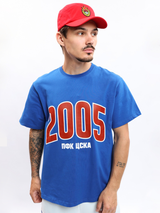 Футболка унисекс ДНК ПФК ЦСКА 2005