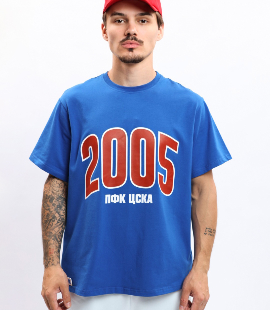 Футболка унисекс ДНК ПФК ЦСКА 2005
