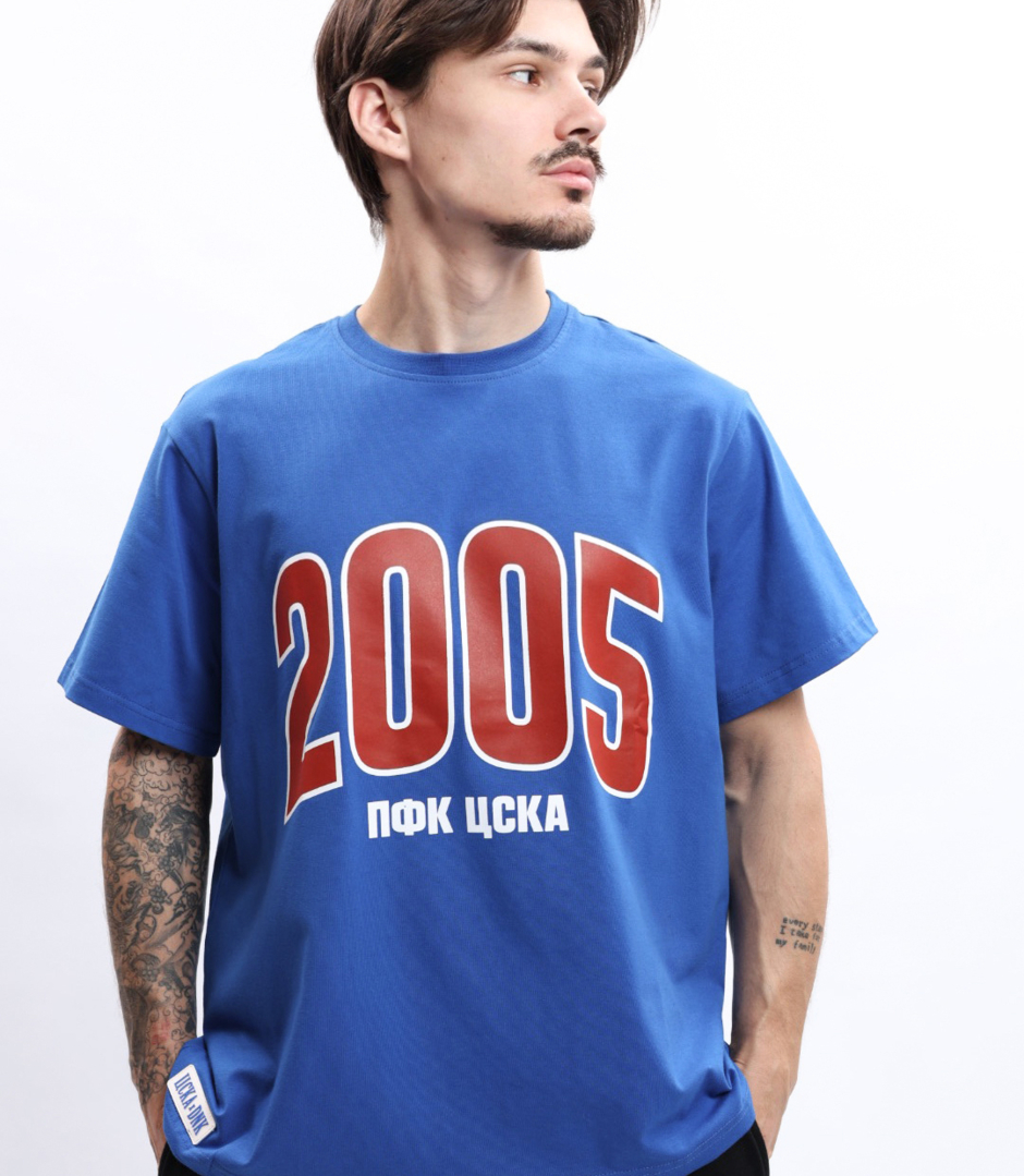 Футболка унисекс ДНК ПФК ЦСКА 2005