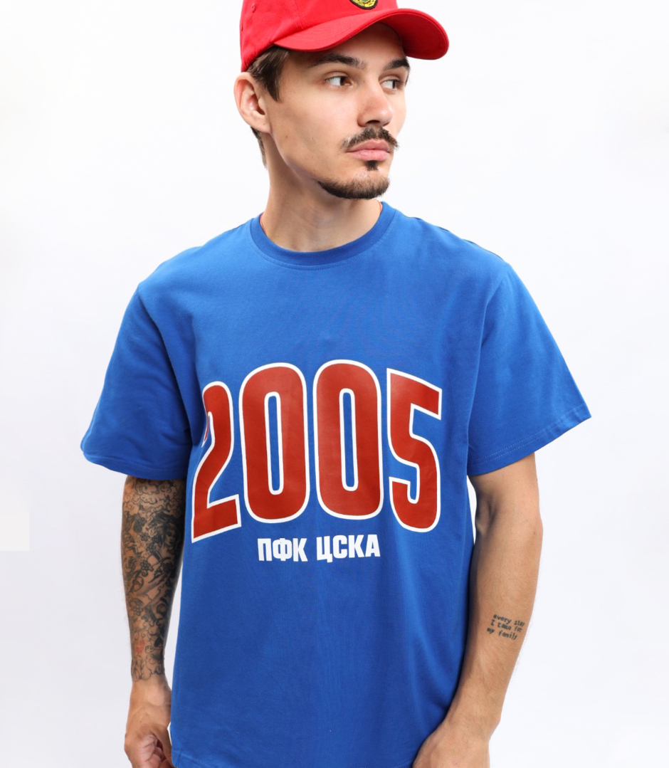 Футболка унисекс ДНК ПФК ЦСКА 2005