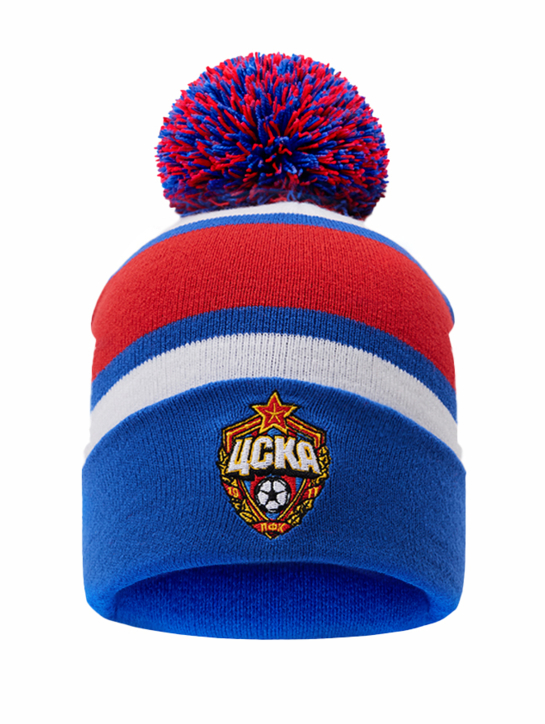Шапка вязаная Герб ЦСКА