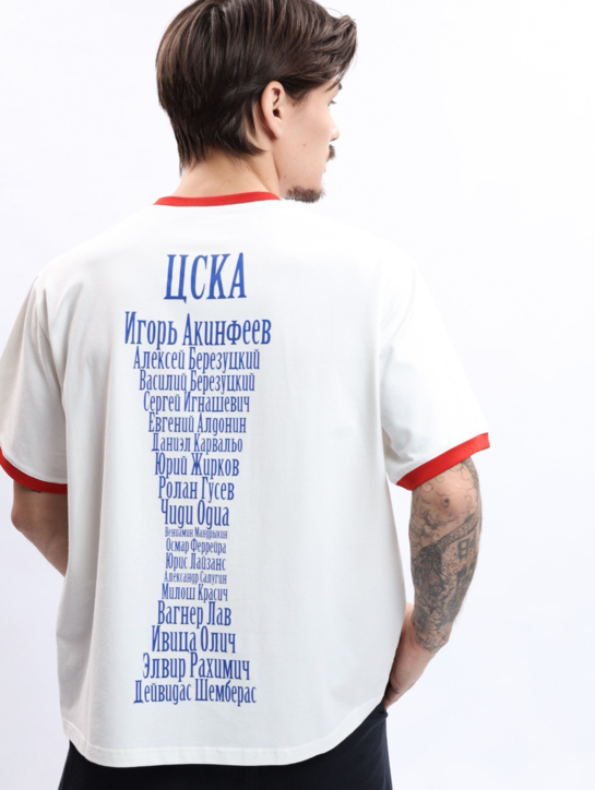 Футболка унисекс ДНК ЦСКА команда