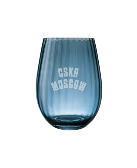 Стакан для воды CSKA MOSCOW, цвет синий