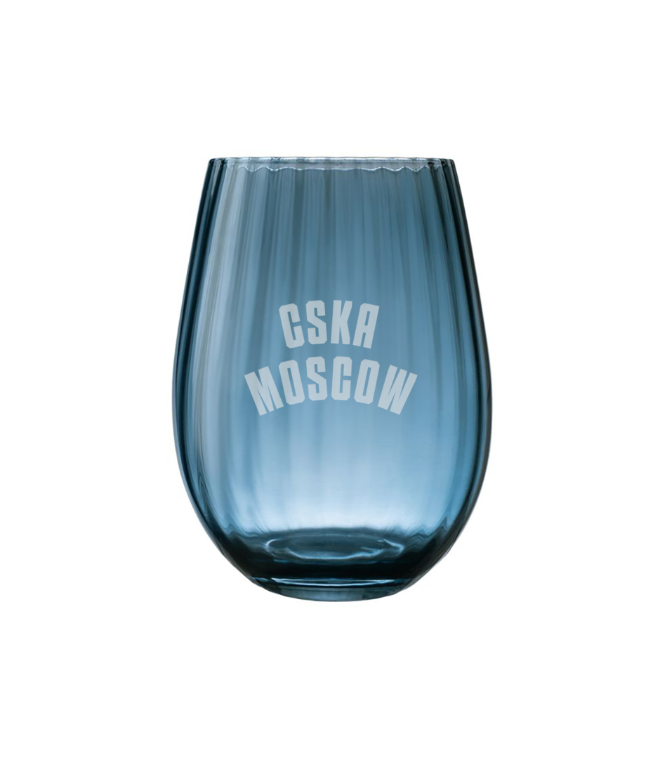 Стакан для воды CSKA MOSCOW, цвет синий