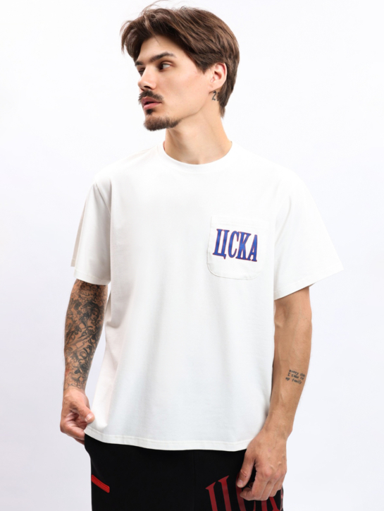 Футболка с карманом ДНК ЦСКА