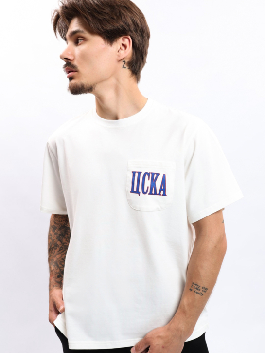 Футболка с карманом ДНК ЦСКА