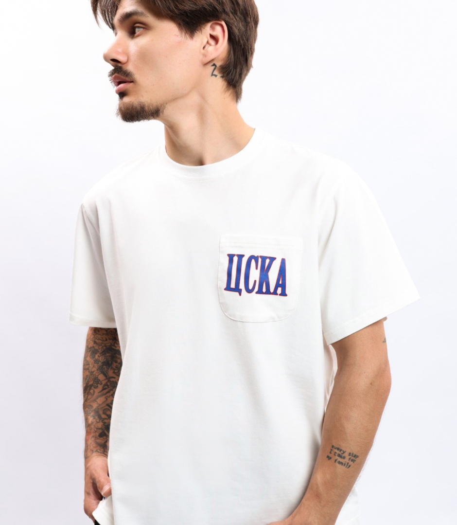 Футболка с карманом ДНК ЦСКА