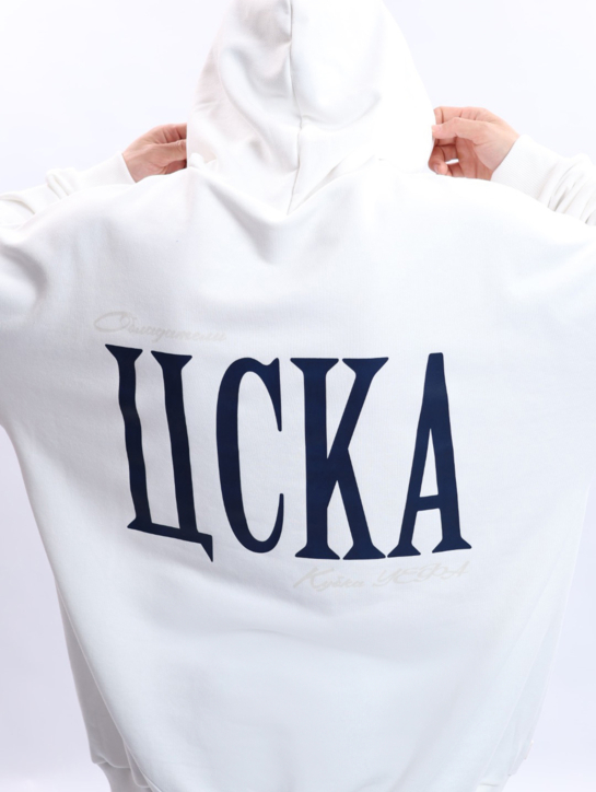 Худи унисекс ДНК ЦСКА принт