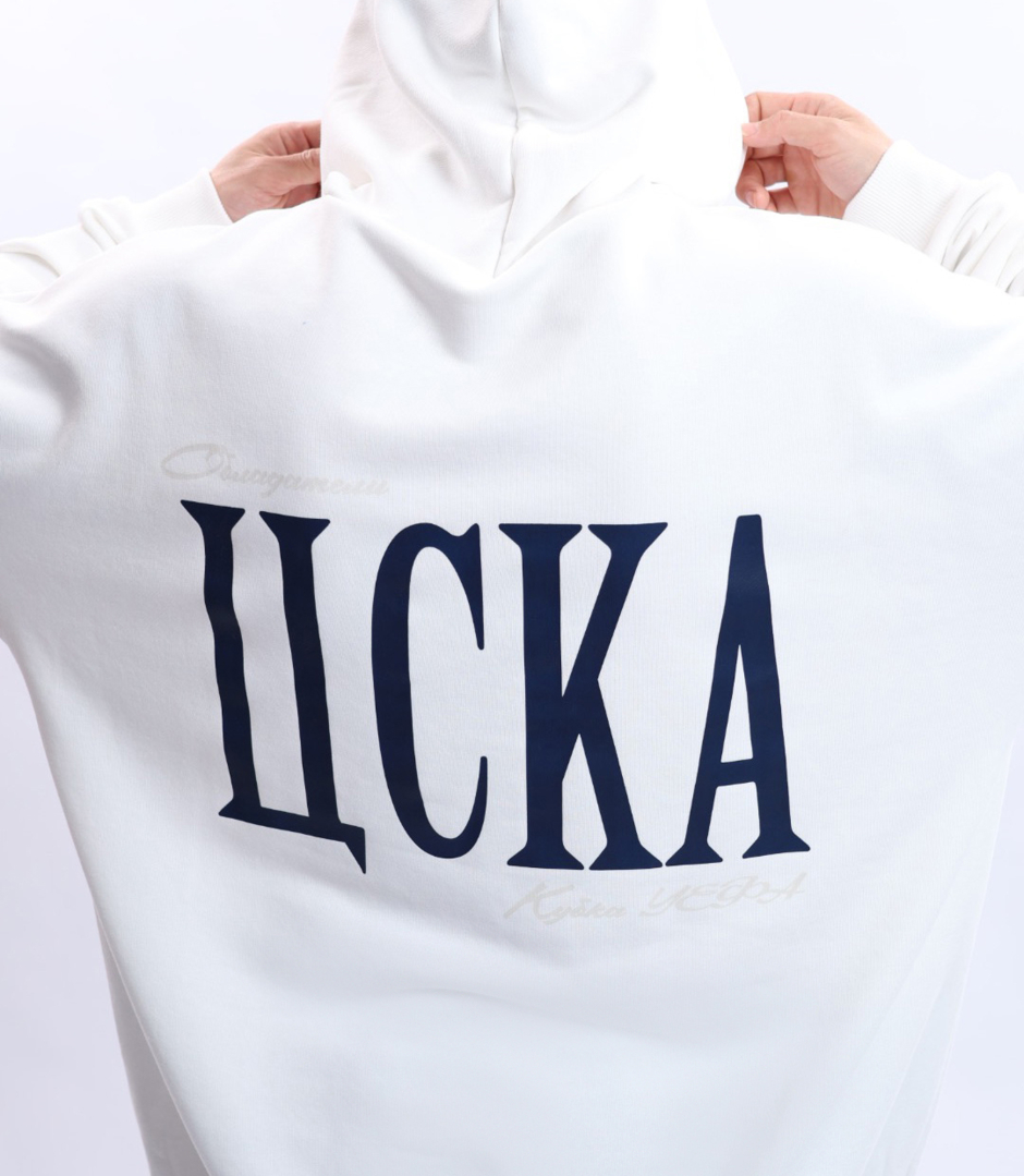 Худи унисекс ДНК ЦСКА принт