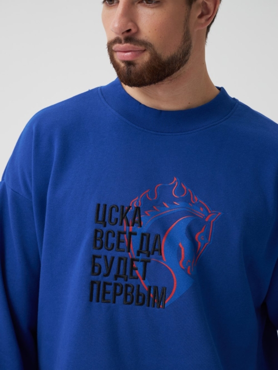 Свитшот унисекс ЦВБП, цвет синий
