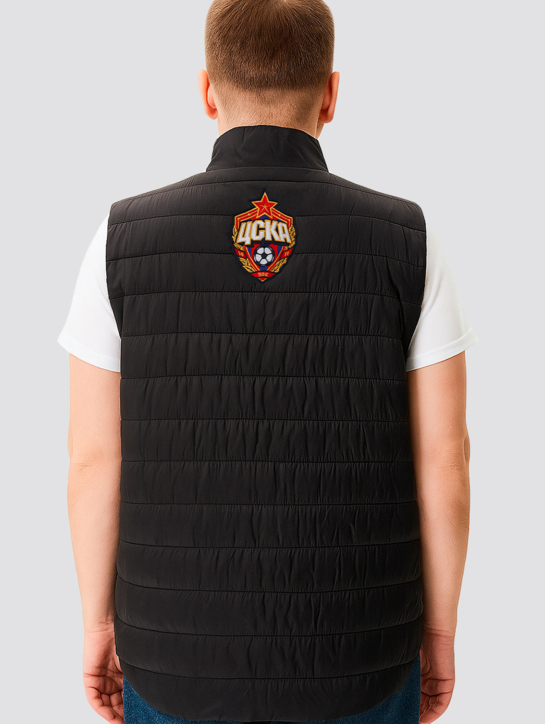 Жилет утепленный унисекс Герб ЦСКА