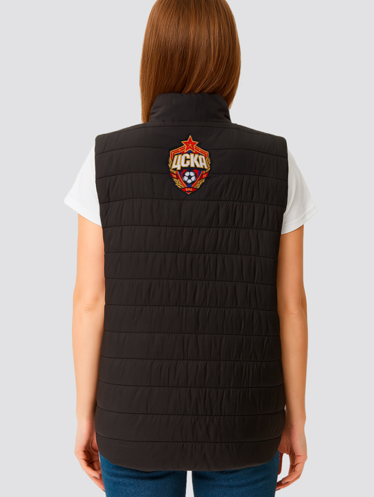 Жилет утепленный унисекс Герб ЦСКА