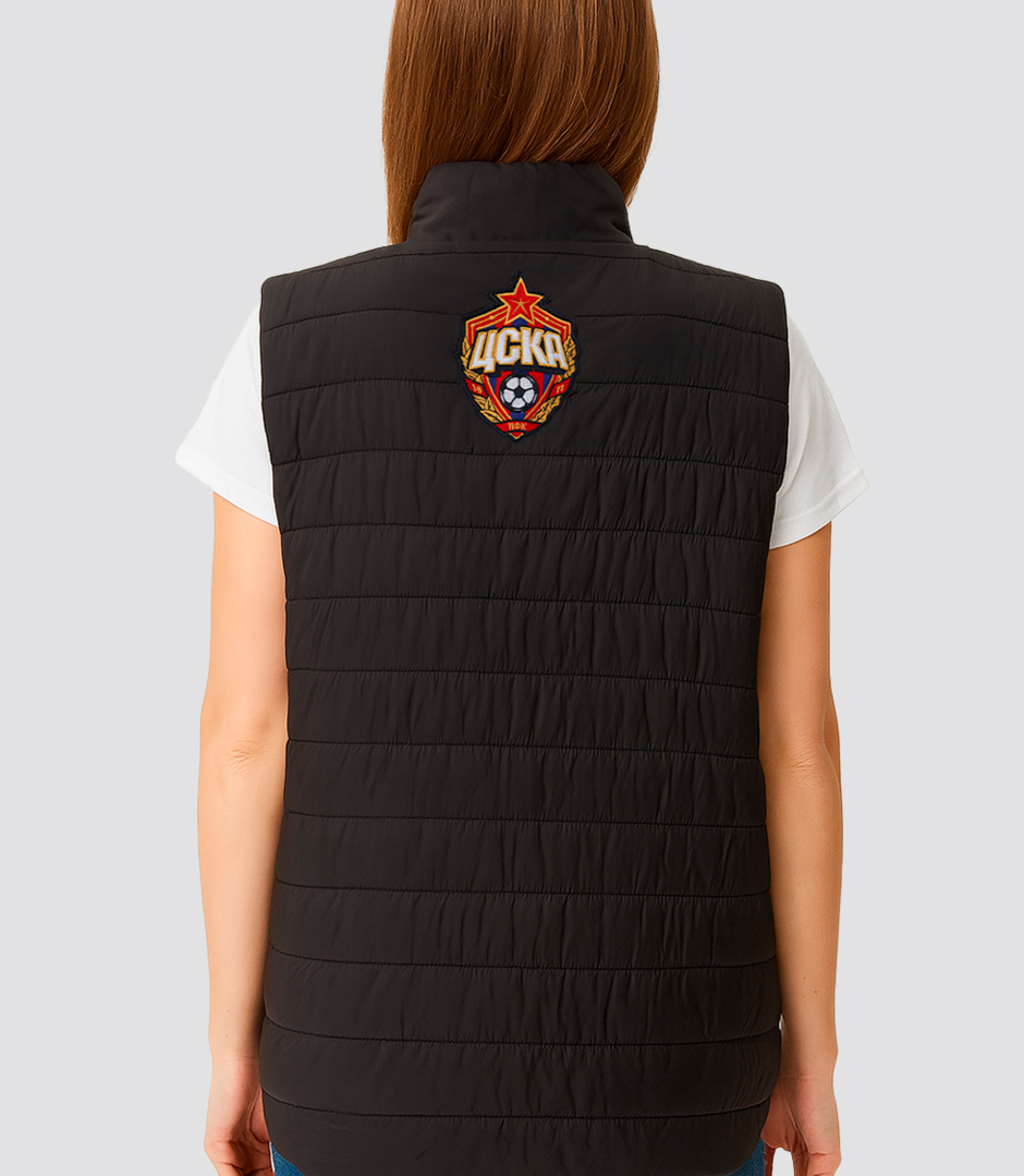 Жилет утепленный унисекс Герб ЦСКА