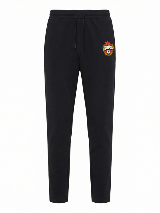 Брюки спортивные Герб ЦСКА, черные