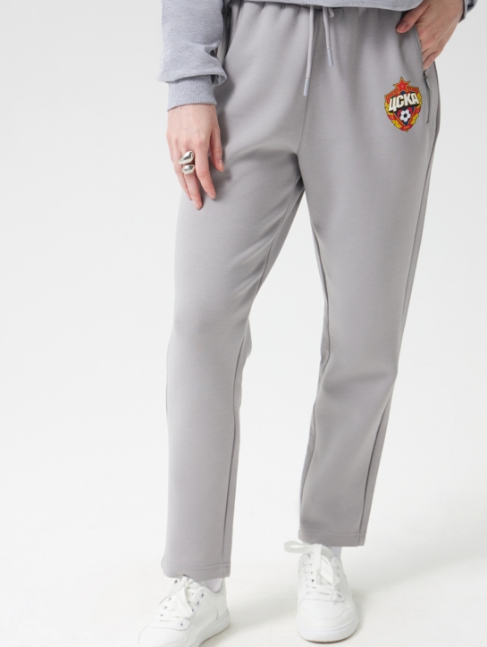 Брюки спортивные Герб ЦСКА, серые