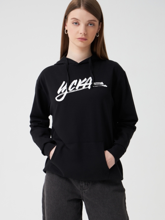 Худи с карманом ЦСКА Граффити